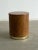 Brown Vintage Drum Burl & Brass Nightstand For Sale - Image 8 of 10