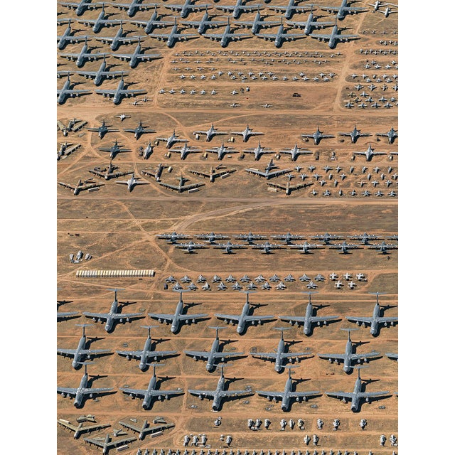 "AV_Boneyard_004" Contemporary Limited Edition Fine Art Photograph by Bernhard Lang For Sale