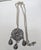 Silver Vintage Signed Napier Silvertone Brutalist Pendant Necklace For Sale - Image 8 of 9