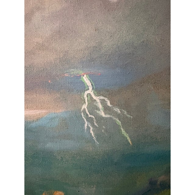 Vintage Oil Painting 1962 - Frederick Van Vilet Baker (1876-1964) For Sale - Image 4 of 17