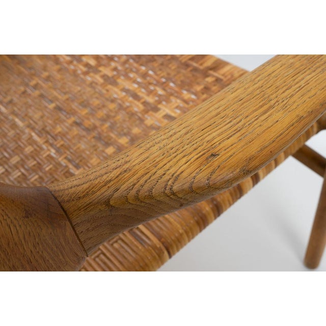 Set of Jh 516 Lounge Chairs by Hans Wegner for Johannes Hansen, 1950s For Sale - Image 14 of 18