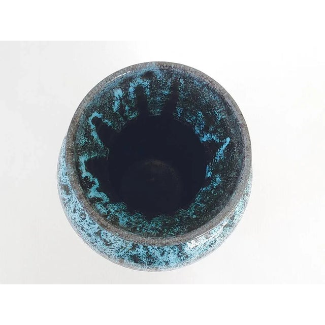 Ceramic Vintage French Ceramic Vase from Accolay, 1960s For Sale - Image 7 of 9