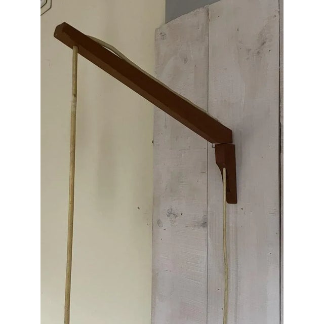 Wall Lamp in Teak, Denmark, 1960s For Sale - Image 11 of 16