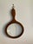 A rare Large Victorian Magnifying or Looking Glass, Made from Mahogany Wood all in origianal condition. Known as a gallery...