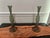 Crate & Barrel Crate&Barrel. Milano Large Green Glass Taper Candle Holder 12.5" For Sale - Image 4 of 4