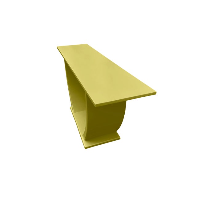 2000 - 2009 Mid Century Modern Console With Custom Finish For Sale - Image 5 of 6