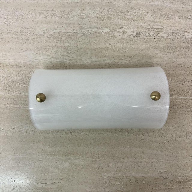 Vintage Acrylic and Brass Wall Lamp, 1970s For Sale - Image 15 of 17