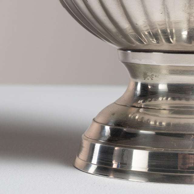 Mid 20th Century France Neoclassical Silver Ice Bucket For Sale - Image 12 of 15