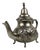 Silver-Plated Metal Teapot, 1920s For Sale