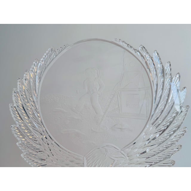 Waterford Crystal “Man on the Moon” by Michael Morrissey 1999 Special Edition, One-of-a-Kind For Sale In Boston - Image 6 of 12