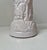 Ceramic Baptismal Font Candleholder in White Glazed Terracotta by L. Hjorth, 1950s For Sale - Image 7 of 9