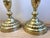 Metal Louis Philippe Flambeaux Candleholders, Set of 2 For Sale - Image 7 of 9