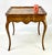 Vintage Baker Furniture French Provincial Louis XV Burl Wood Side Table For Sale - Image 15 of 15