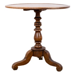 19th Century French Tripod Table For Sale