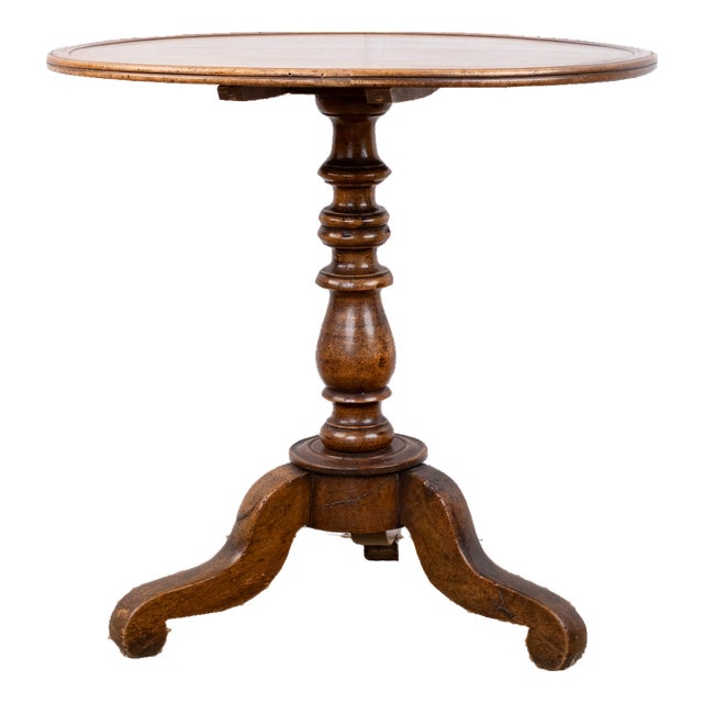 19th Century French Tripod Table For Sale