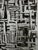 Metal Belgian Brutalist Steel Wall Sculpture, 1960s For Sale - Image 7 of 11