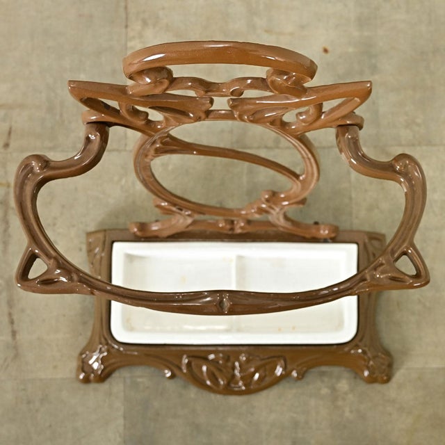 French Art Nouveau Umbrella Stand For Sale In Baton Rouge - Image 6 of 10