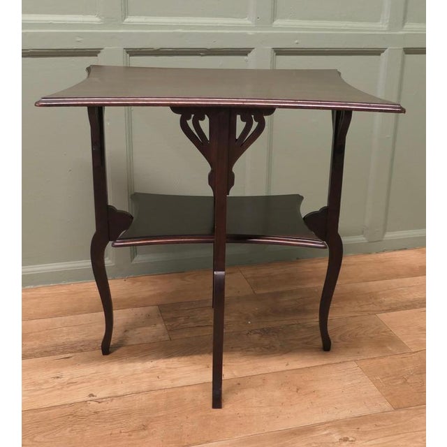 Arts and Crafts Rectangular Mahogany Occasional Table This piece is being offered from a dispersal sale of Arts and Crafts...