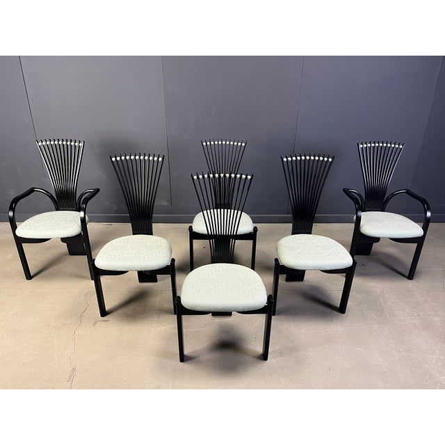 Totem Chairs by Torstein Nilsen for Westnofa, 1980s, Set of 6 For Sale - Image 10 of 14