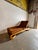 Incredibly versatile indoor chaise lounge by Howard Furniture. This particular line by Howard is crafted solid oak. This...