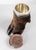 Brown 19th Century Victorian Taxidermy Moose Hoof Knuckle Box or Ashtray For Sale - Image 8 of 10