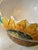Vintage 12” Italian Sunflower Insized, Glazed Handpainted Terracotta Bowl For Sale - Image 17 of 18