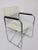 Metal Folding Chrome Frame Directors Chair For Sale - Image 7 of 13