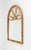 1970s Mid-Century Modern Arch Wall Mirror in Bamboo and Rattan, 1970s For Sale - Image 5 of 9