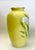 Yellow Fukugawa Seiji Arita Ware Yellow Vase With Phalaenopsis For Sale - Image 8 of 16