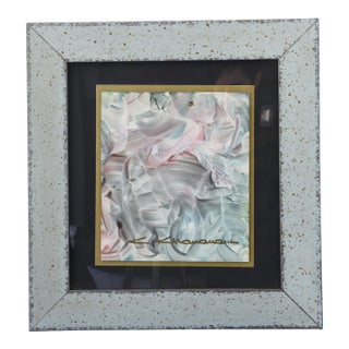 1990s Whispers of Dawn, Oil on Paper, by Kamran Khavarani For Sale