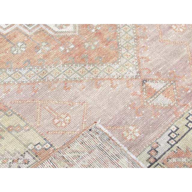 1960s Turkish Oushak Rug For Sale - Image 4 of 5