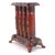 Traditional Antique Bridge & Beach Superior Jeweled Gas Parlor Decorative Stove For Sale - Image 3 of 11