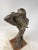 Brown Hand-Worked Bronze Sculpture, 1940s For Sale - Image 8 of 16