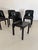 Artemide Four Selene Chairs by Vico Magistretti for Artemide, 1970s, Set of 4 For Sale - Image 4 of 6
