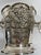 Silver 1970s Italian Silverplated Grape Motif Ice Bucket With Drain and Tongs For Sale - Image 8 of 18