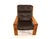 1960s Asko Bonanza Brown High-Back Leather Armchair by Esko Pajamies, 1960s For Sale - Image 5 of 18
