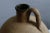 Terracotta amphorae pitcher produced by Vetus Siena in the early 1970s as part of their opening years. Forest green glazed...