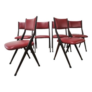 Chairs by Gaetano and Alessandro Besana, 1960, Set of 6 For Sale