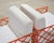 Orange Pair of French Maison Jean Orange Iron Lattice Lounge Chairs For Sale - Image 8 of 18