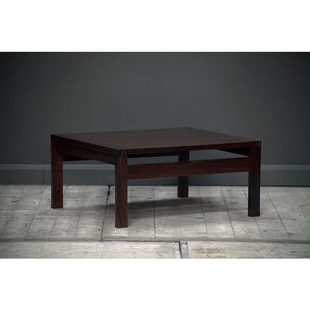Rosewood Coffee Table by Ole Gjerløv-Knudsen & Torben Lind for France & Søn / France & Daverkosen, 1960s For Sale - Image 10 of 10