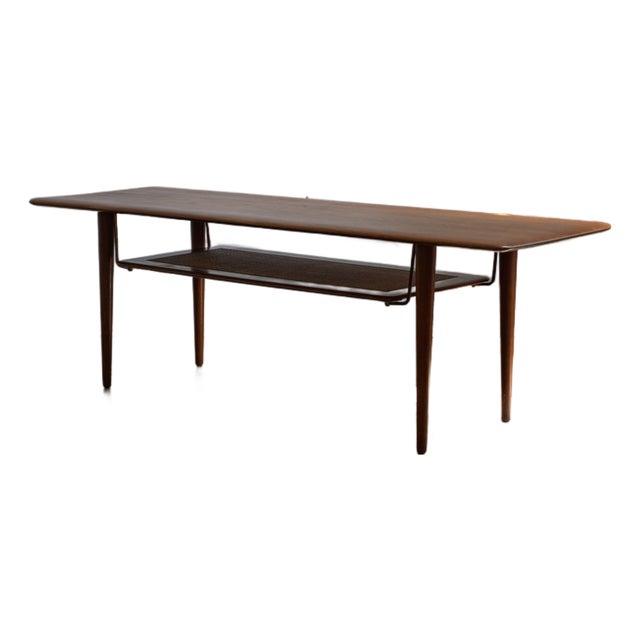 Hvidt & Mølgaard-Neilsen Fd 516 Coffee Table for France & Sons, Denmark For Sale
