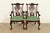 An outstanding pair of Chippendale or Georgian style armchairs or dining captain chairs By Thomasville USA, Circa 1980s...