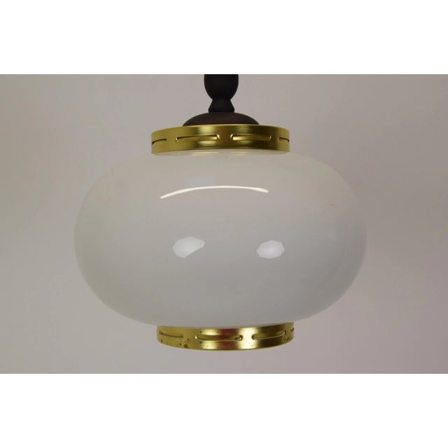 Mid-Century Pendant Lamp by Polam-Bielsko, 1970s For Sale - Image 4 of 15