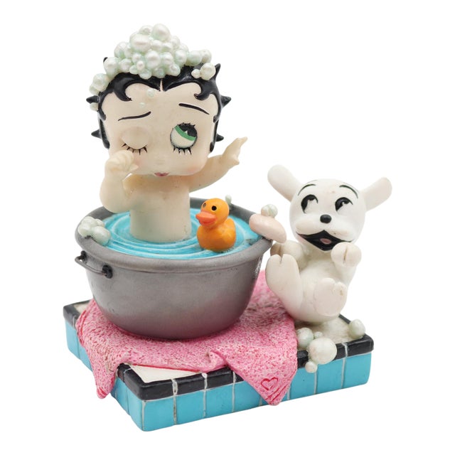 Baby Boop "Bubble Trouble" Resin Collector Figurine For Sale