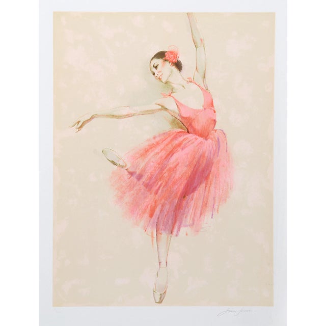 Jim Jonson, Ballet I, Lithograph For Sale