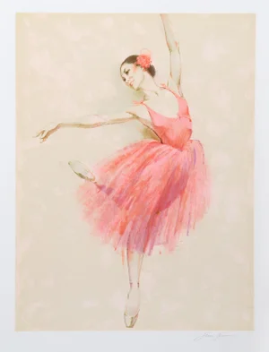 Jim Jonson, Ballet I, Lithograph