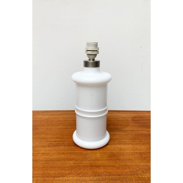 Vintage Danish Glass Apoteker Table Lamp by Sidse Werner for Holmegaard For Sale - Image 10 of 18