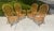 Vintage Rattan High Back Windsor Armchairs, a Set of 4 in the Style of Franco Albini For Sale In San Diego - Image 6 of 9