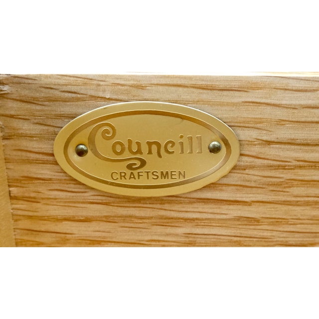 Chocolate Miint Pair of Stunning 4 Drawer Drexel Solid Mahogany Bachelor Chests Dressers For Sale - Image 8 of 16