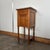 Antique Oak Bedside Table with Marble Top, 1900s For Sale - Image 4 of 13